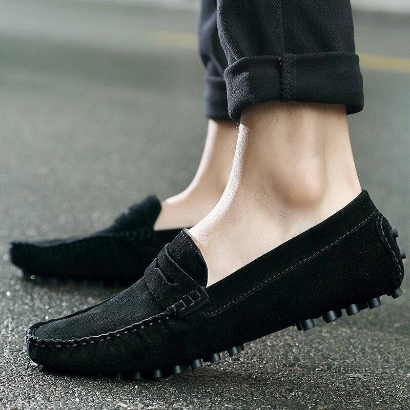 Suede Loafers for Men