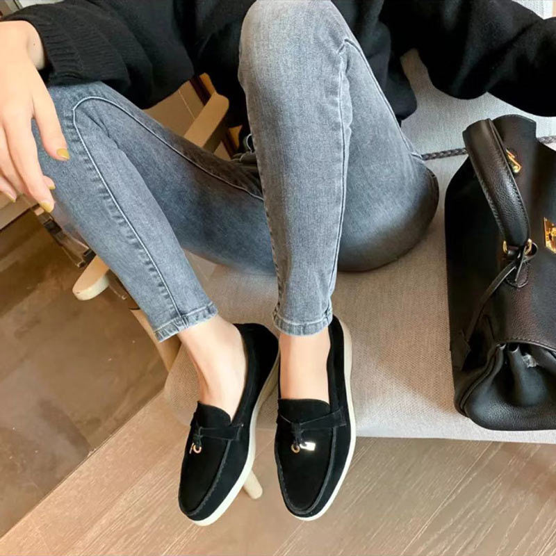 Women's Suede Loafers